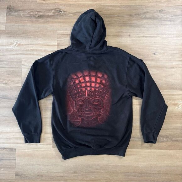 Y2K Tool 10,000 Days Full Zip Up Black Lateralus Hoodie Size Medium Rock Metal - Picture 5 of 6